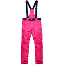 Neue Winter Dicke Warme Skihose Männer Frauen Liebhaber Winddicht Wasserdicht Hosenträgerhose Schnee Snowboardhose Plus Größe