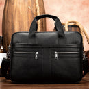 Genuine Leather Business Messenger Women Men Bag Tote Briefcase For Documents A4 Shoulder Handbag Male Female Laptop Brief Case