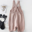 Baby Knitting Rompers Cute Overalls Newborn Girls Boys Clothes Baby Girl Boy Sleeveless Romper Jumpsuit Toddler Knit Romper