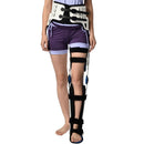 HKAFO Hüft-Knie-Knöchel-Fuß-Orthese für Hüftfraktur Femur-Femur-Fraktur Hüftinstabilität Fixierung des Lähmungsbeins der unteren Extremitäten