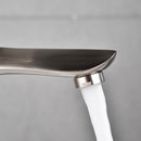 Basin Faucets White With Gold Bathroom Faucet Hot and Cold Water Basin Mixer Tap Chrome Finish Brass Toilet Sink Water Taps B581