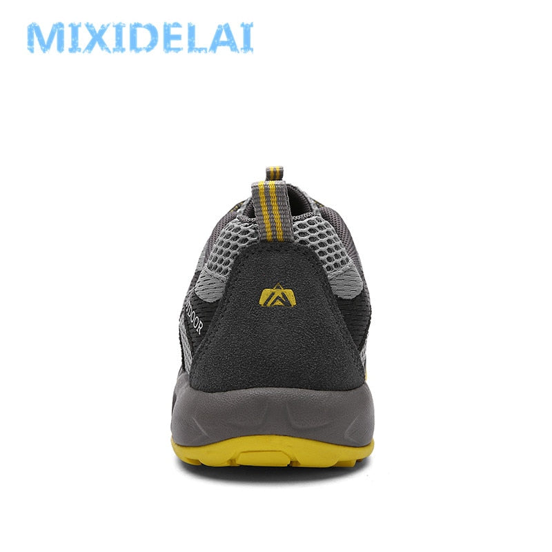 MIXIDELAI, nuevas zapatillas de deporte de verano para hombre, zapatos de moda de primavera para exteriores, zapatos informales para hombre, zapatos cómodos de malla para hombre, talla 39-46