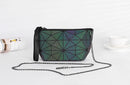 Aliwood Brands Luminous Geometric Damentaschen Kette Umhängetaschen Kupplungen Reisetaschen Make-up Holografische Messenger Bags für Frauen