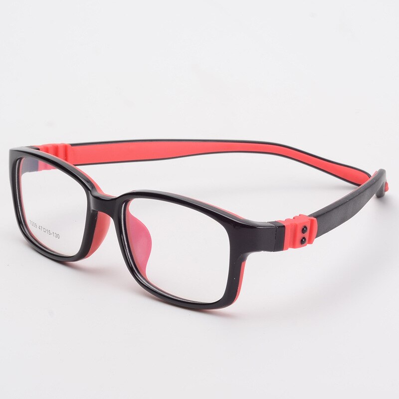BCLEAR TR90 Silicone Glasses Children Flexible Protective Kids Glasses Diopter Eyeglasses Rubber Child Spectacle Frame Boy Girl