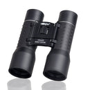 BIJIA 10x40 Binocular Gran Angular HD Caza Telescopio Gafas plegables para viajes al aire libre