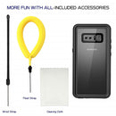 Waterproof Phone Cases for Samsung Galaxy S20 S10 S9 S8 Plus Note 20 Ultra S7 Edge Cover Screen Protector Float Strap Phone Case