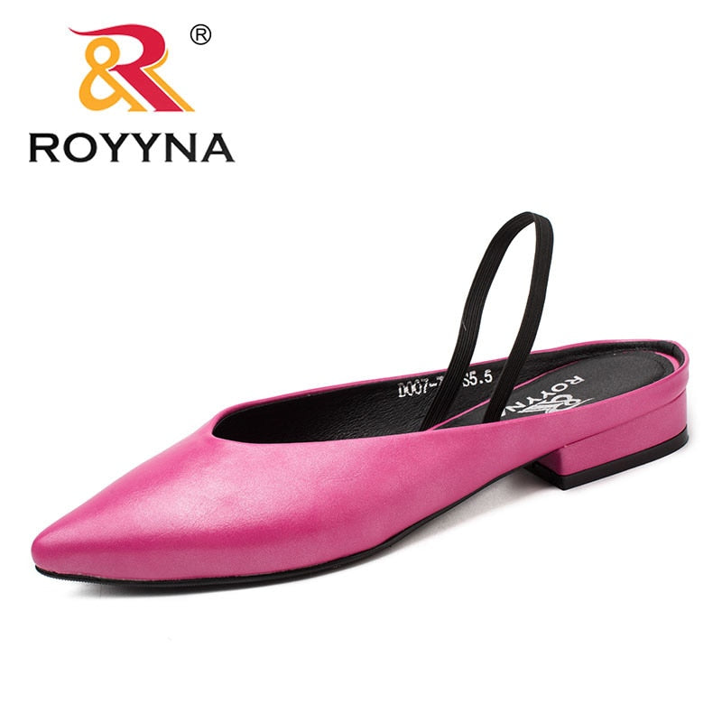 ROYYNA New Elegant Style Damen Pumps Spitzschuh Damen Schuhe Quadratische Absätze Damen Kleid Schuhe Bequem Leicht Schnell Kostenloser Versand