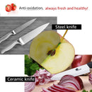 Knives set Ceramic Knife set 3 4 5 6 inch Zirconia Ceramic Black and white Blade Cooking Paring Fruit Chef Knives