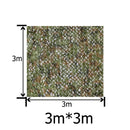 2X3m to 5X10m Outdoor Camping Military Camouflage Nets Woodland Army Camo netting Camping Sun ShelterTent Shade sun shelter