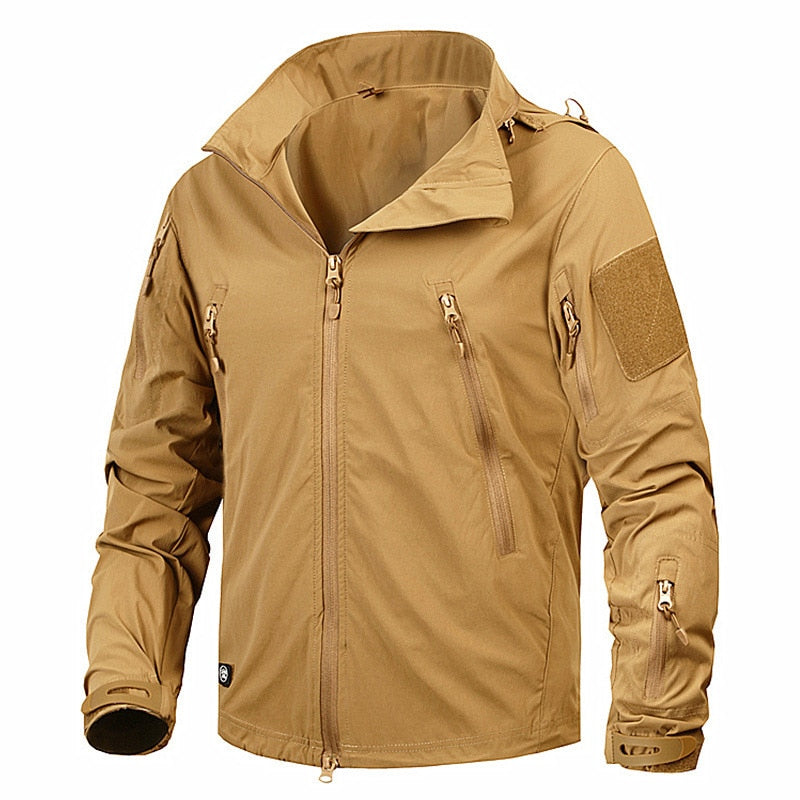 Mege Marke Kleidung Neue Herbst Herren Jacke Mantel Militärische Kleidung Taktische Outwear US Army Atmungsaktive Nylon Leichte Windjacke