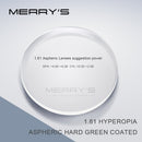 MERRYS DESIGN Men Alloy Glasses Frame Men Square Half Optical Ultralight Myopia Hyperopia Prescription Eyeglasses S2102