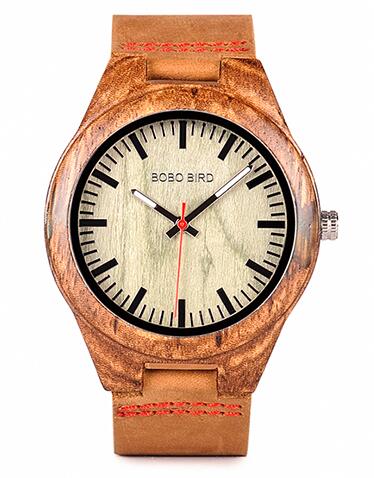 BOBO BIRD Reloj de madera para hombre erkek kol saati Moda Diseño de lujo Relojes Mujeres Caja de incrustaciones de madera y ágata relogio masculino V-Q05