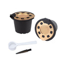 For Nespresso Coffee Capsule Pod Filters Baskets Refillable Reusable Espresso Coffee Filter Cup Cafeteras De Capsulas