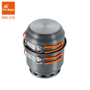 Feuerahorn Kochgeschirr Campingtöpfe Set Outdoor Camping Faltbarer Wärmetauscher Aluminiumlegierung für 2-3 Personen FMC-218