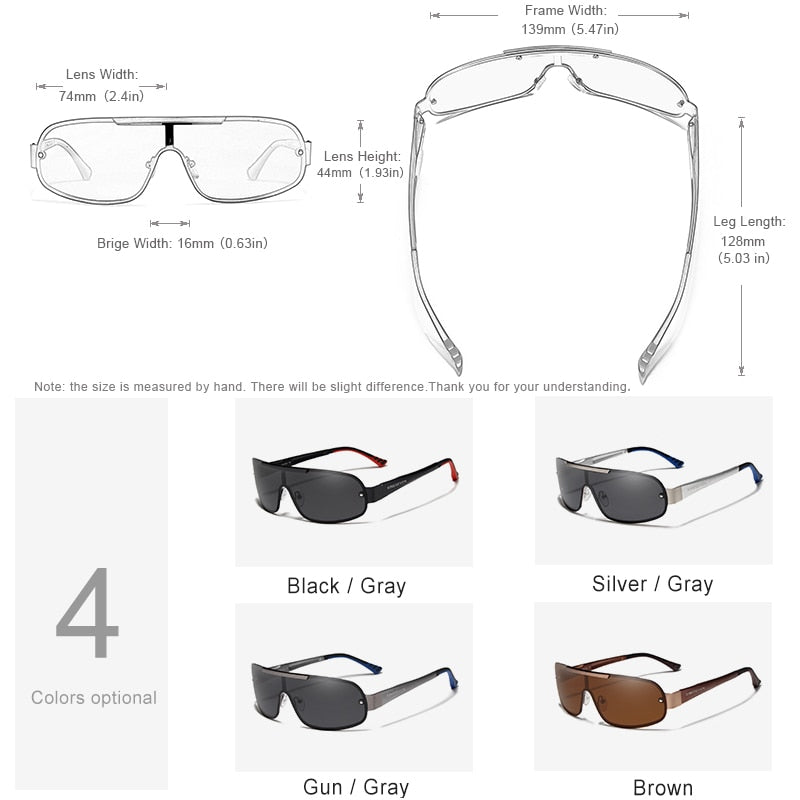 3PCS KINGSEVEN Brand Design Sunglasses Men Polarized Lens 100% UV Protection Combined Sale