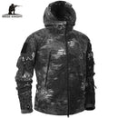 Mege marca Otoño Invierno militar polar camuflaje táctico ropa de hombre Polar cálido Multicam ejército hombres abrigo prendas de vestir con capucha