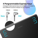 Huion HS64 Graphics Tablet Digital Pen Drawing Tablets with 8192 Battery-Free Stylus Press Keys Support Android Windows MacOS