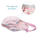 Female Dog Diapers Physiological Pants For Female Dogs Pet Washable Dog Shorts Underwear Pink for Small Medium Pets