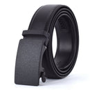 WOWTIGER Fashion Designers Men Automatic Buckle Leather luxury Belt Business Male Alloy buckle Belts for Men Ceinture Homme