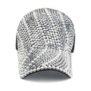 [YARBUU] nueva marca de gorras de béisbol para mujer, sombrero con diamantes de imitación, gorra para mujer y niña, gorra snapback de color negro, gorras ajustables