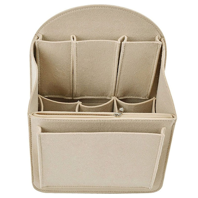 Felt Travel bag Insert Backpack Organizer, Purse Organizer For Men,Women Backpack For Mummy Shoulder Tote Bags Handbag Organizer