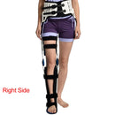 HKAFO Hüft-Knie-Knöchel-Fuß-Orthese für Hüftfraktur Femur-Femur-Fraktur Hüftinstabilität Fixierung des Lähmungsbeins der unteren Extremitäten