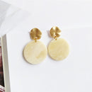 Women Earrings Irregular Geometrical Temperament of Restoring Ancient Ways Round Earrings Earrings Metal Earrings Wholesale 002