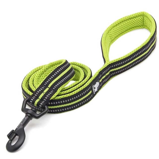 Truelove Soft mesh Nylon Dog Leash Double Trickness Running Reflective safe Walking Training Pet Dog Lead leash Stock 200cm hot