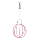 2019 New Pet Supplies Hay Manger Food Ball Stainless Steel Plating Grass Rack Ball For Rabbit Guinea Pig Pet Hamster Supplies