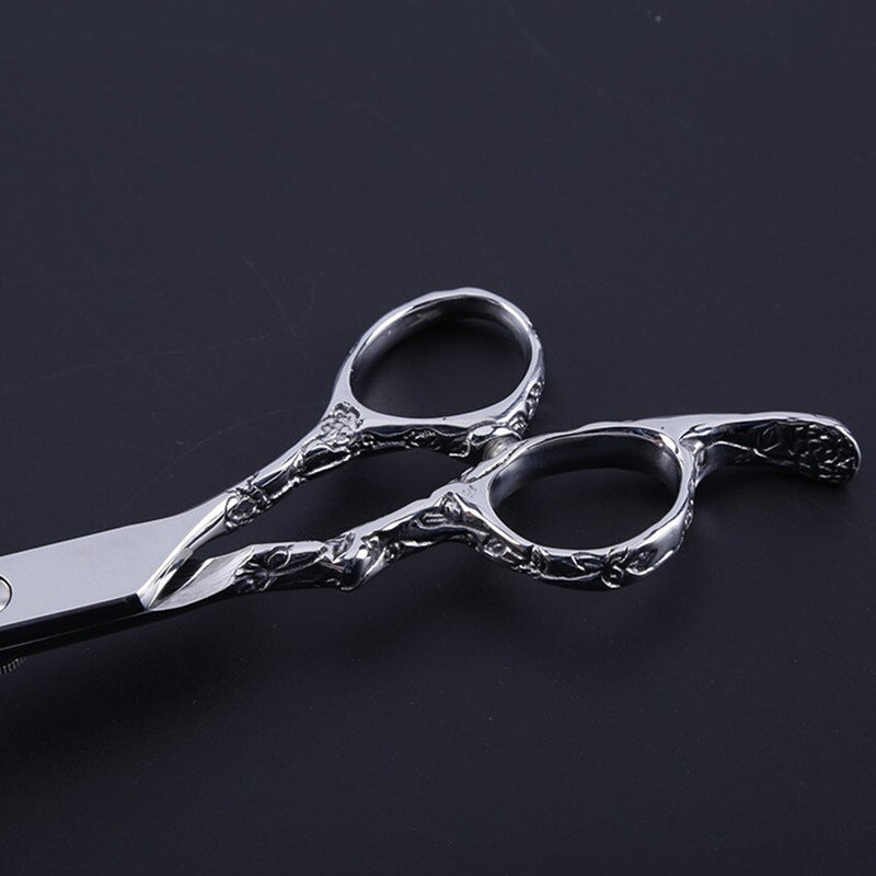 Customize professional JP 440c steel 7'' & 6'' Plum handle cut hair scissors barber cutting make up shears hairdressing scissors