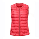 NewBang Brand 6XL 7XL Large Size Waistcoat Women's Warm Vest Ultra Light Down Vest Women Portable Sleeveless Winter Warm Liner