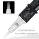 Aguja de cartucho de tatuaje 10 Uds RL/M1/RM agujas de maquillaje de labios de cejas semipermanentes desechables profesionales para pluma de máquina de tatuaje