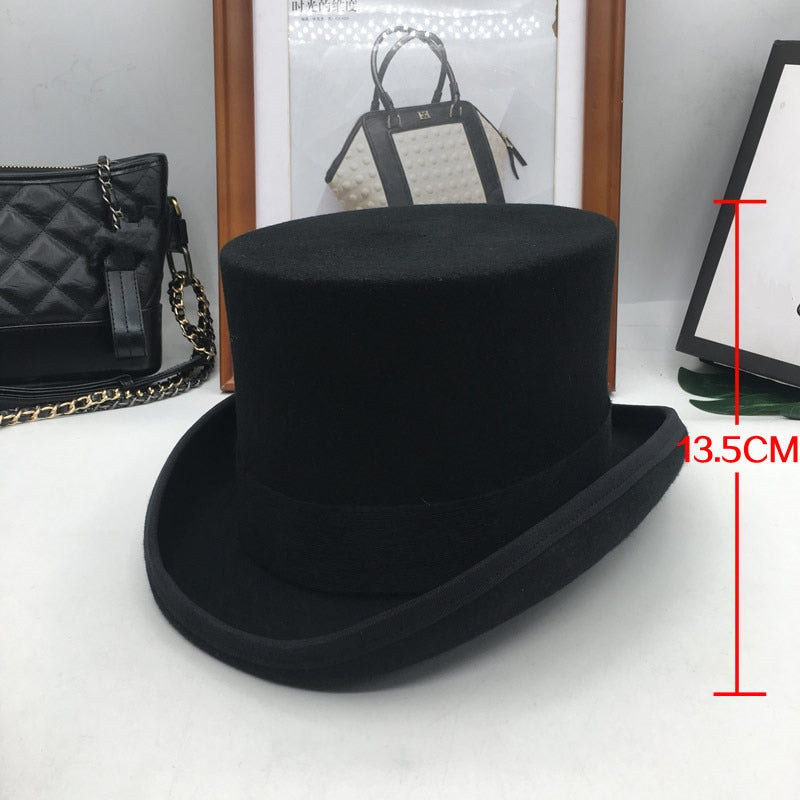 British wind in Europe and the gentleman cap stage performance top hat retro fashion and personality President hat cap