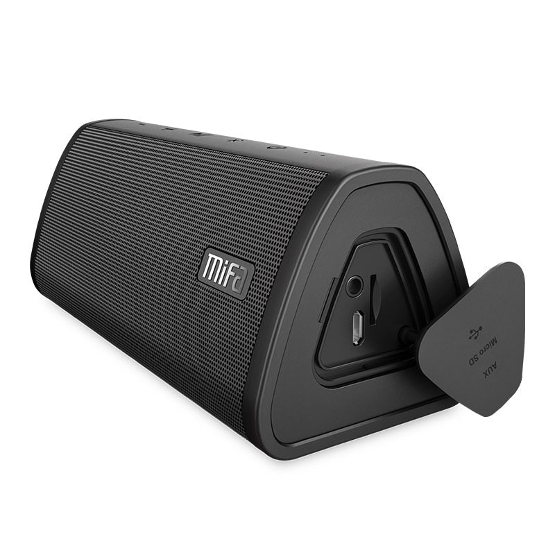 MIFA Red-Graffiti Bluetooth Speaker  Built-in Microphone Stereo Rock Sound Outdoor 10W Portable Wireless Speaker Support TF card