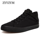 ZYYZYM, zapatos de hombre, primavera otoño, lona, ​​estilo clásico, zapatillas de moda transpirables, zapatos informales para hombre, calzado