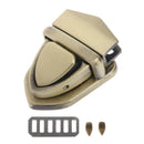 THINKTHENDO, 1 pieza, cerraduras giratorias, cierre giratorio DIY, cierre de Metal, bolso de mano, bolso de hombro, monedero, accesorios, hebilla de Metal