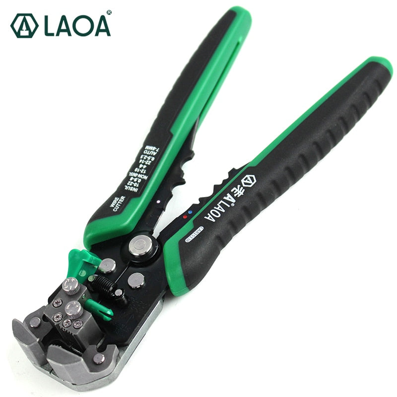 LAOA Automatic Wire Stripper Crimping Pliers Terminal Cutter Tool Cable Stripping Terminal Pliers for Electrician