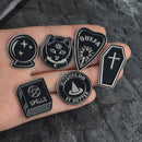 Las brujas lo hacen mejor bruja ouija hechizos alfileres de luna negra Insignias Broches Pin de solapa Pin de esmalte Mochila Bolsa Accesorios Pin de bruja