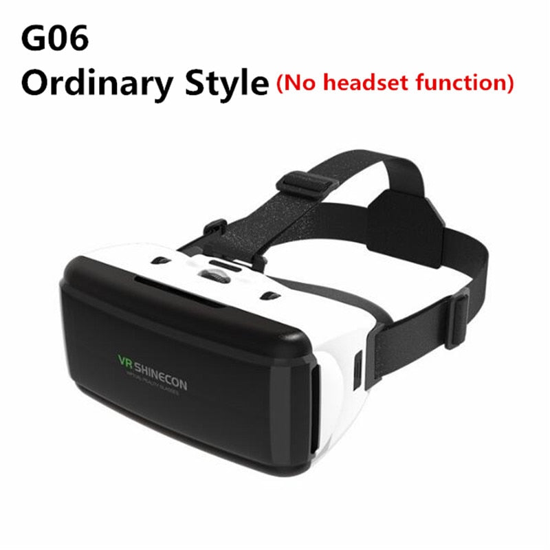 Original VR Virtual Reality 3D Glasses Box Stereo VR Google Cardboard Headset Helmet for IOS Android Smartphone,Wireless Rocker