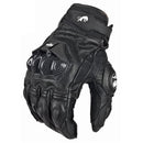 Herren Damen 4 Season Driving Supertech Schwarz/Weiß Motorrad Lederhandschuhe Rennhandschuh Motorrad Rindsleder Rennrad Ritter