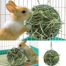 2019 New Pet Supplies Hay Manger Food Ball Stainless Steel Plating Grass Rack Ball For Rabbit Guinea Pig Pet Hamster Supplies