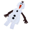 Comfy Deluxe Plush Adorable Child Halloween Costume For Toddler Kids Favorite Cartoon Movie Snowman Olaf Party Dress-up