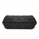 2022 Women Laser Geometry Bag Sequins Mirror Saser Plaid Folding Shoulder Bags Luminous Handbag Diamond Casual Tote Bucket Bag