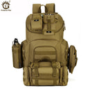 Mochilas militares de nailon impermeables de marca 40L, Mochila militar de asalto Molle, bolsa de viaje para hombres y mujeres, Mochila Escolar S420