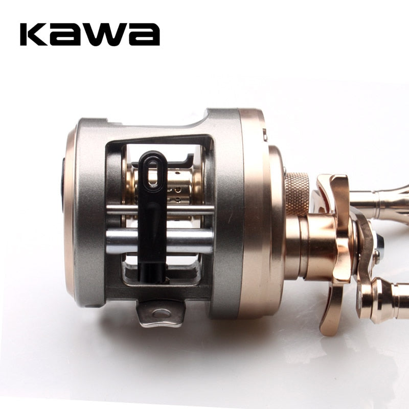 KAWA Neue Angelrolle, Cast Drum Wheel, Bait Casting Reel, Max Drag 7kg, 9+1 Lager Aluminiumlegierung, Sea Fishing Reel, Kostenloser Versand