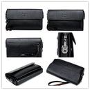 JEEP BULUO famosa marca de bolsos de mano para hombre, bolsos de mano de lujo para teléfono y bolígrafo, carteras de cuero derramado de alta calidad, bolso de mano