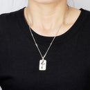 Fashion A Couple Jewelry Sets For Lovers Stainless Steel Love Heart Lock Bracelets Bangles Key Pendant Necklace Couples Set