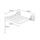 Flip Up Toilet Safety Frame Rail Shower Grab Bar for Elders Senior Kids Care, Bathroom Handrail, Folding Seat, Bath Chair