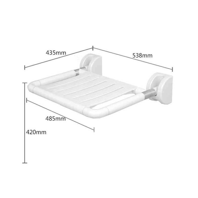 Flip Up Toilet Safety Frame Rail Shower Grab Bar for Elders Senior Kids Care, Bathroom Handrail, Folding Seat, Bath Chair