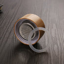Travel Drinkware Tragbare doppelwandige Teeflasche aus Glas Tee-Ei Glasbecher Edelstahlfilter Der Teefilter